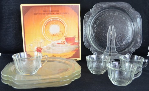Servizio set snack vintage - servizio,