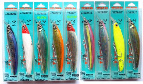Zuri livebait real minnow - real,