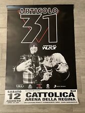 Articolo 31 Poster 70x100 cm 12 Agosto Cattolica 2023