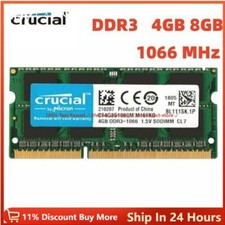 CRUCIAL DDR3 4 GB 8 GB 1066