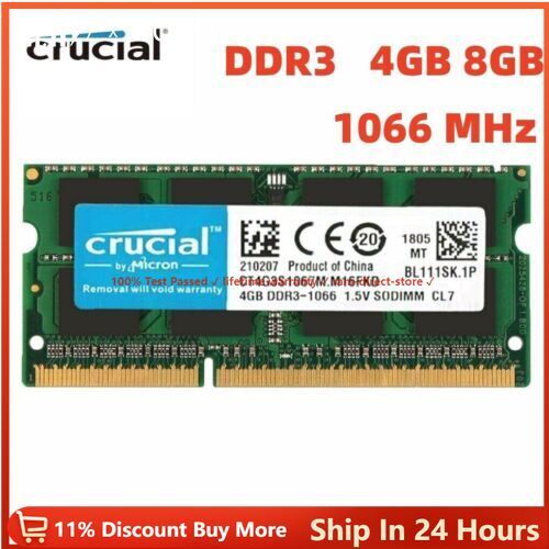 Crucial ddr3 gb 1066 - crucial,