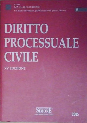 Diritto processuale civile - processuale,