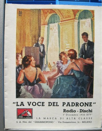 Anonimo voce del padrone - voce,