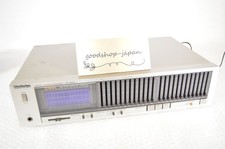 Technics SH-8055 Equalizzatore Grafico Argento 12 Band/CH Vintage Funzionante...