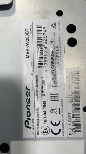 Autoradio pioneer din - autoradio, 2