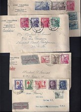 SPAGNA 1945 49 US COLL OF 7