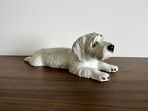 Porcelain dog rosenthal - porcelain,