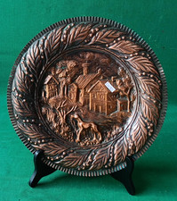 VECCHIO PIATTO VINTAGE IN RAME