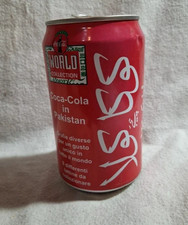 Lattina latta Coca Cola word