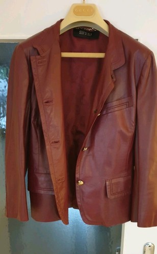 Giacca pelle gucci - di,