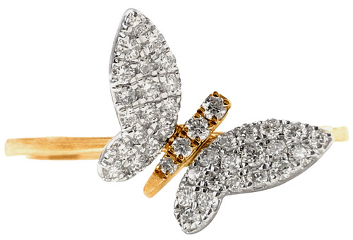 Anello grappolo farfalla - a,