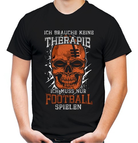 Shirt terapia skull football - terapia,