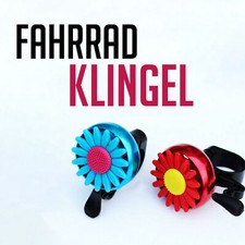 Campana bicicletta fiore