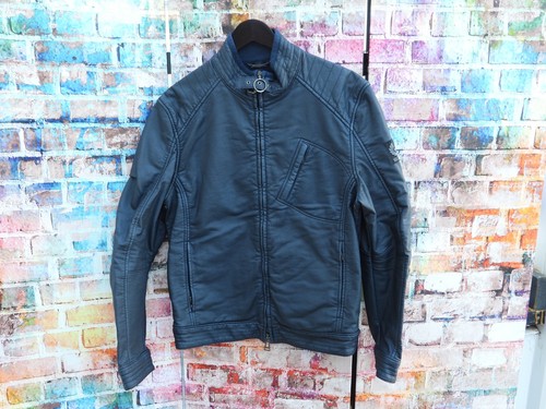 Giacca belstaff racer blu - giacca,
