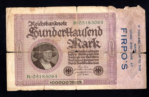 Germania 1923 banconota - -,