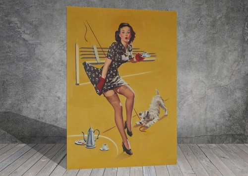 Gil elvgren blind date woman - blind,