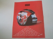 advertising Pubblicità 1997 CASCO BIEFFE MARLBORO HELMETS e LORIS CAPIROSSI
