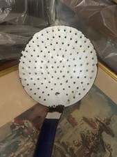ANTICO MESTOLO FORATO IN