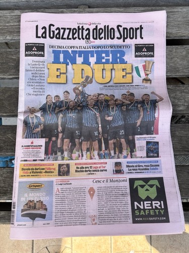 Giornale calcio maggio - calcio, 14