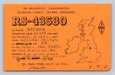 Ham Radio QSL RS-43580 KA7BZB