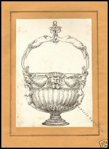 Disegno originale 1800 china - disegno,