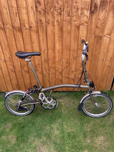 Bicicletta pieghevole brompton - bicicletta,