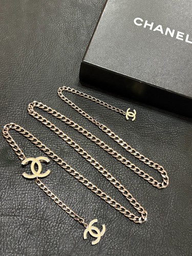 Cintura chanel logo - logo, argento