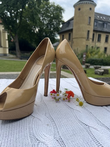 Decolte dior pelle beige - dior, 39,5