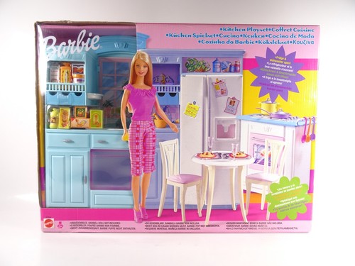 Barbie playset cucina casale - barbie,