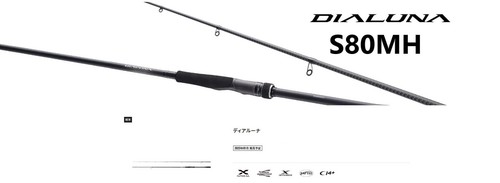 Shimano dialuna s80 8 - 23,