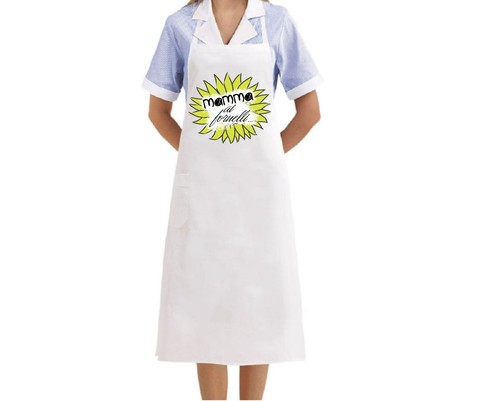 Grembiule bianco donna - grembiule, cucina
