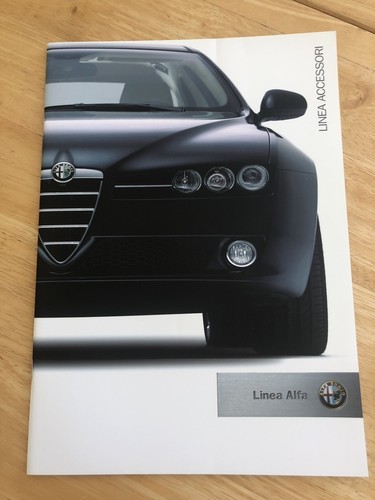 Brochure accessori alfa - brochure,