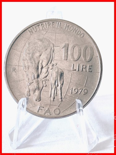 Monete italianin lire 100 1979 - monete,