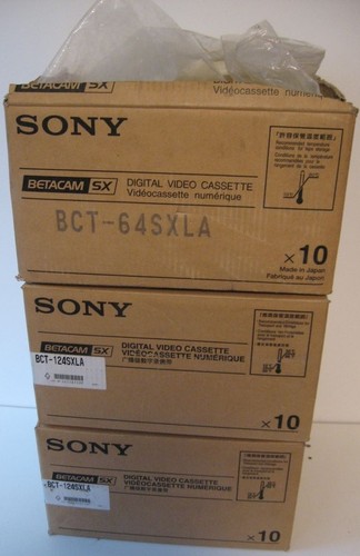 Sony betacam bct - sx, bct-64sxla