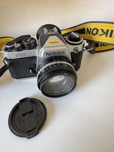 Nikon fe2 35mm camera - nikon, straps