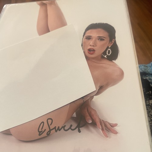 Eve sweet foto autografata - foto,
