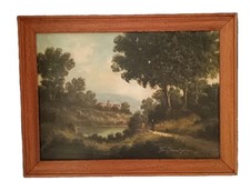 Toni Bordignon ( Treviso 1921) dipinto olio su tela epoca XX secolo