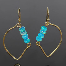 Orecchini Paraiba opale