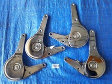 Set cerniere cromate regolazione sedile per Lancia Fulvia coupè