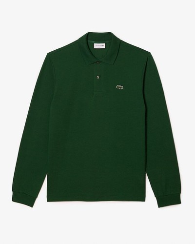 Lacoste polo uomo - verde, manica