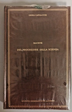 BACONE DEL PROGREDIRE DELLA SCIENZA Gedea capolavori De Agostini anni 200