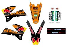 Kit Grafiche Adesivi per Ktm Exc F 250 400 450 525 Rb