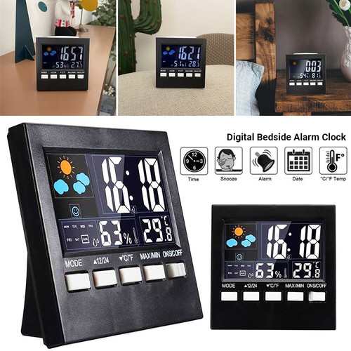 Digital bedside led snooze - led,