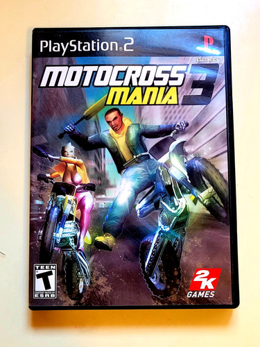 Ps2 motocross mania rated t - motocross,
