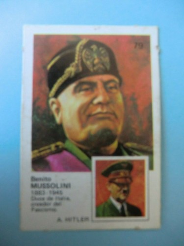 Old spanish sticker card - sticker,