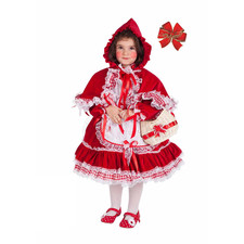 VESTITO CARNEVALE CAPPUCCETTO
