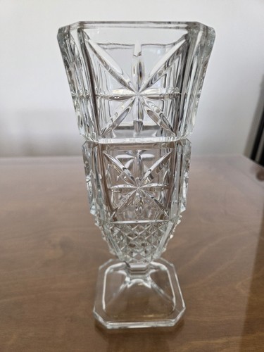 Vaso cristallo lavorato