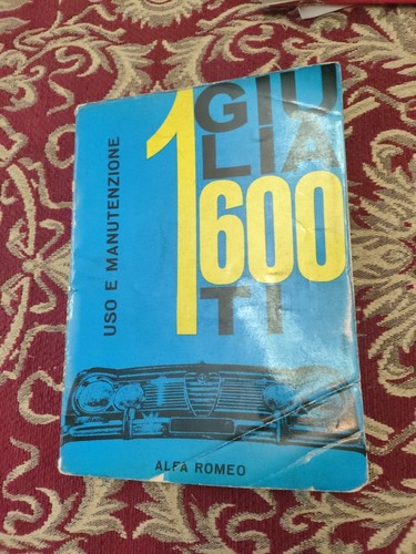 Uso manutenzione giulia - uso, ti