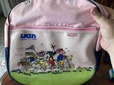 Uan Italia 1 Bim Bum Bam Borsa Anni 80 Pink LT Paper By Di Michele Mediaset Rara