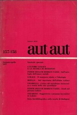 aut aut nuova serie gennaio-aprile 1977 n. 157-158